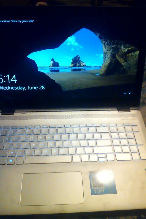 Hp 22 inch envy touch screen laptop/tablet