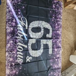 65 Party Backdrop 