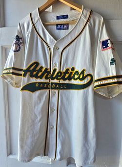 Vintage Oakland Athletics Jersey Mens Medium MLB Baseball  Starter
Late 80s production
Made in Korea 
Excellent condition 
No rips or stains 
All patc