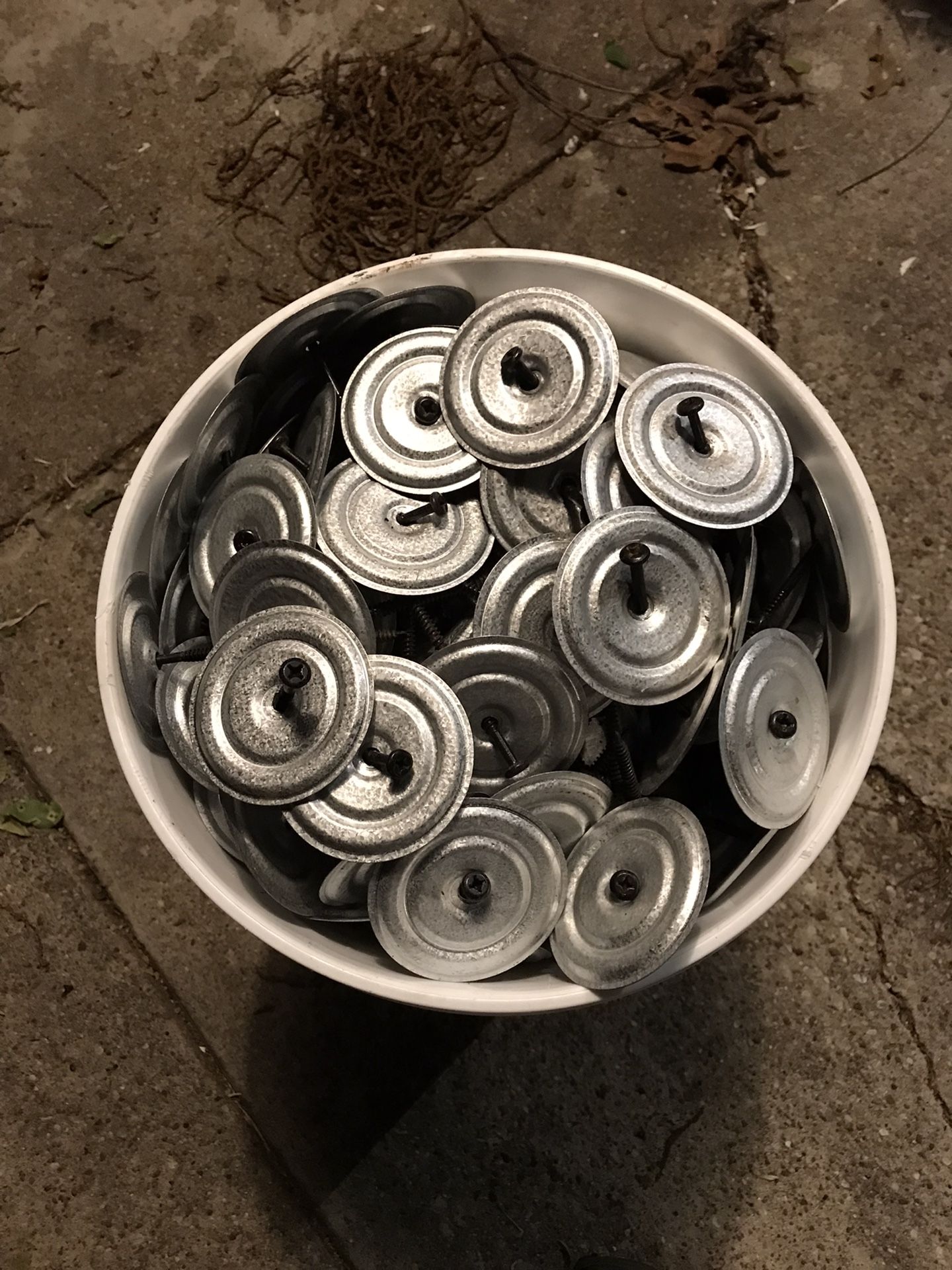 TPO Roofing 4.5” Membrane Screws With Plate