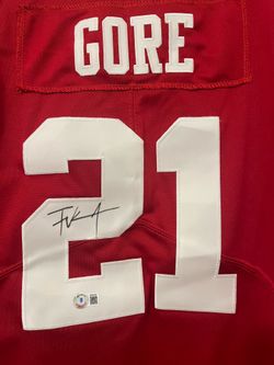 San Francisco 49ers frank gore authentic Nike signed jersey
