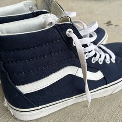 Navy Blue Vans Sz 8.5