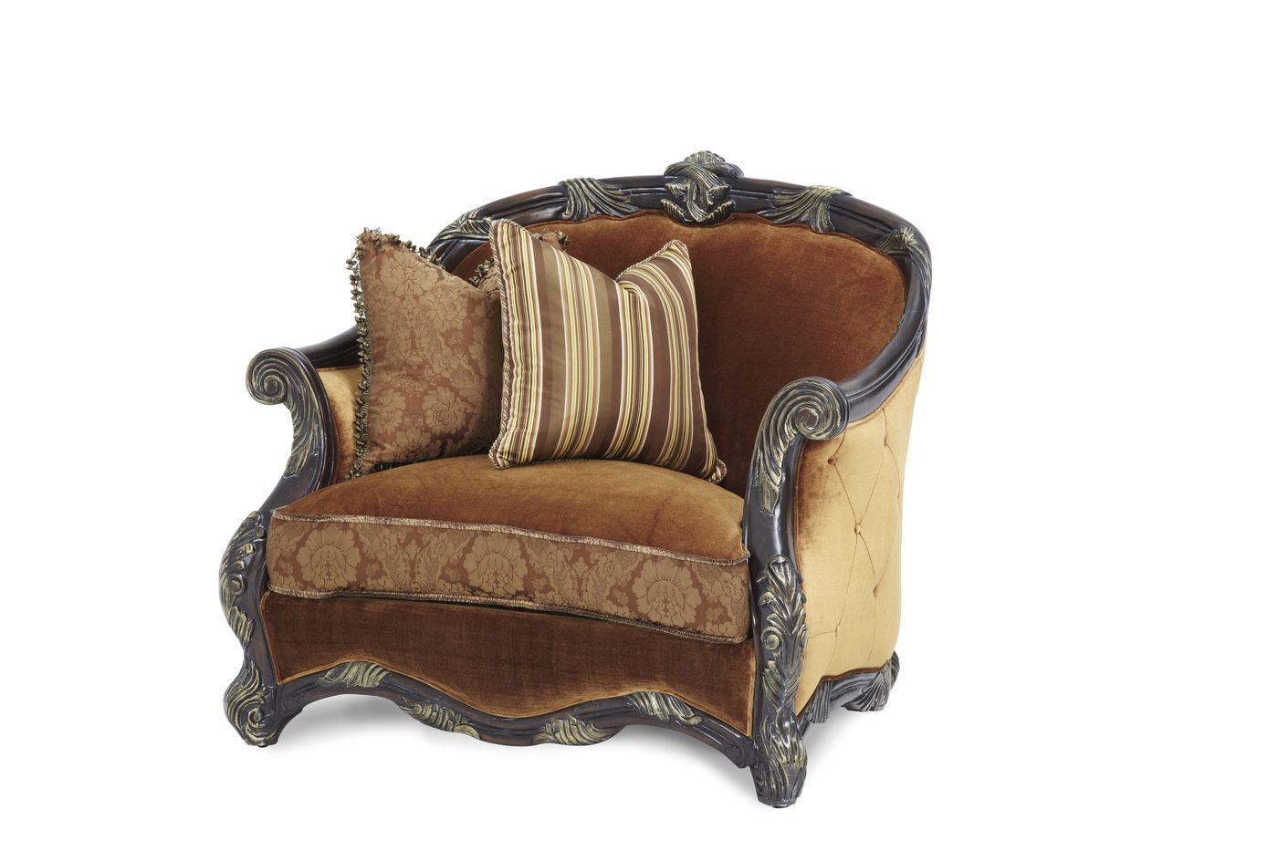 Michael Amini Essex Manor Chair & 1/2 By AICO