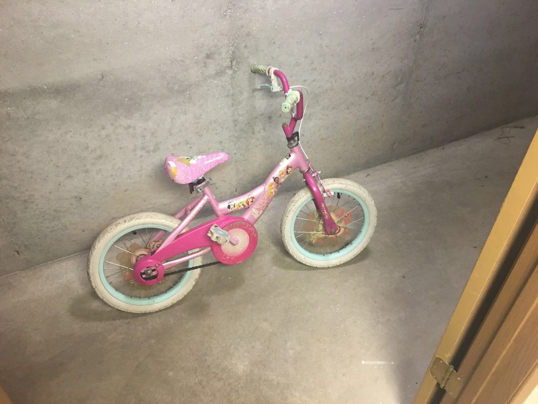 16 Inch Girls Disney Princess Bike 