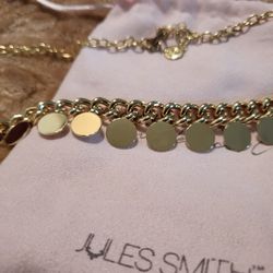 Jules Smith Gold Plated Coin Necklace