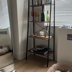 Black & Wood - Medium Size Book Shelf