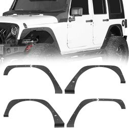 Jeep Wrangler JK Front and Rear Fender Flares Delete Kit