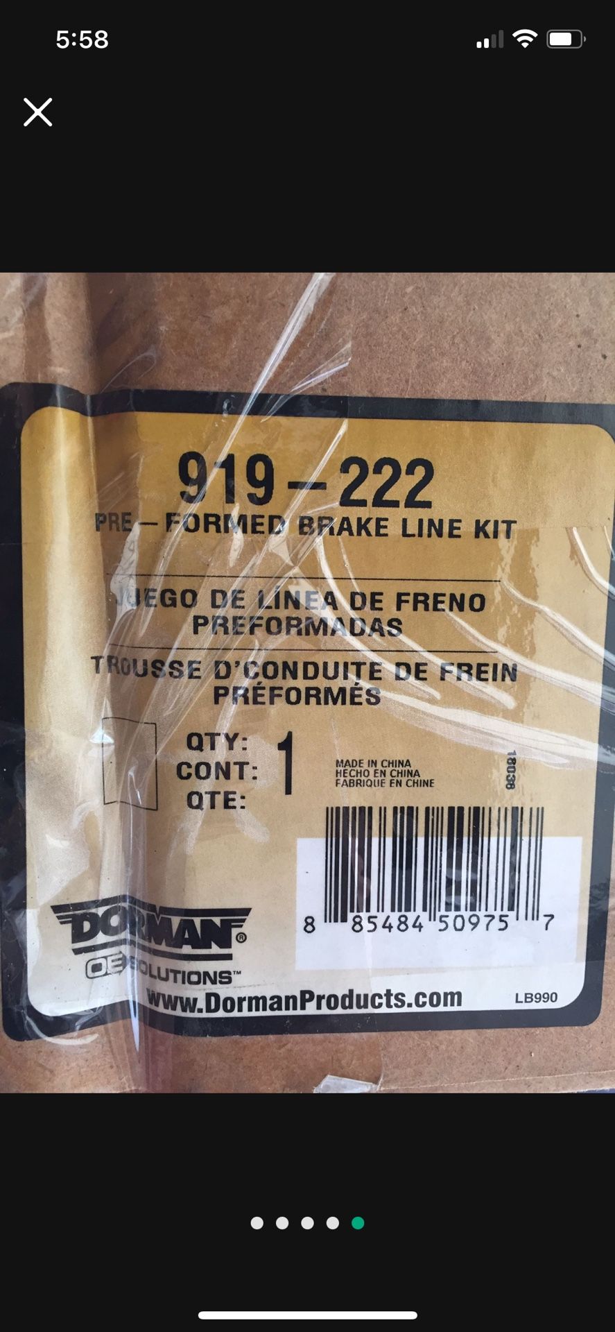 Chevy Tahoe Brake Line Kit