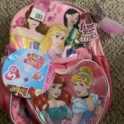 New Disney Princess Back Pack