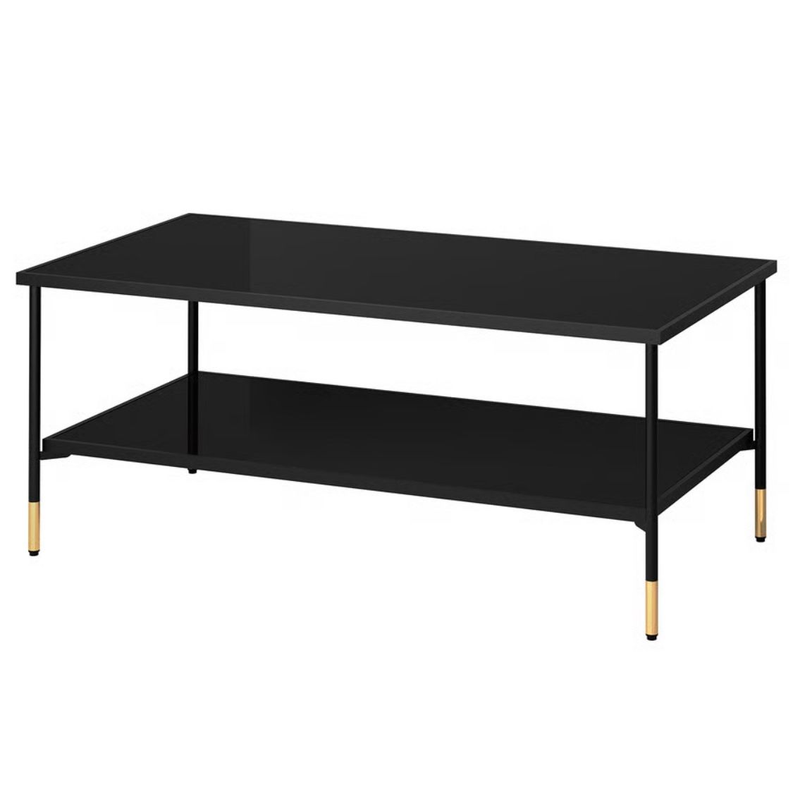 Coffee Table Black Glass