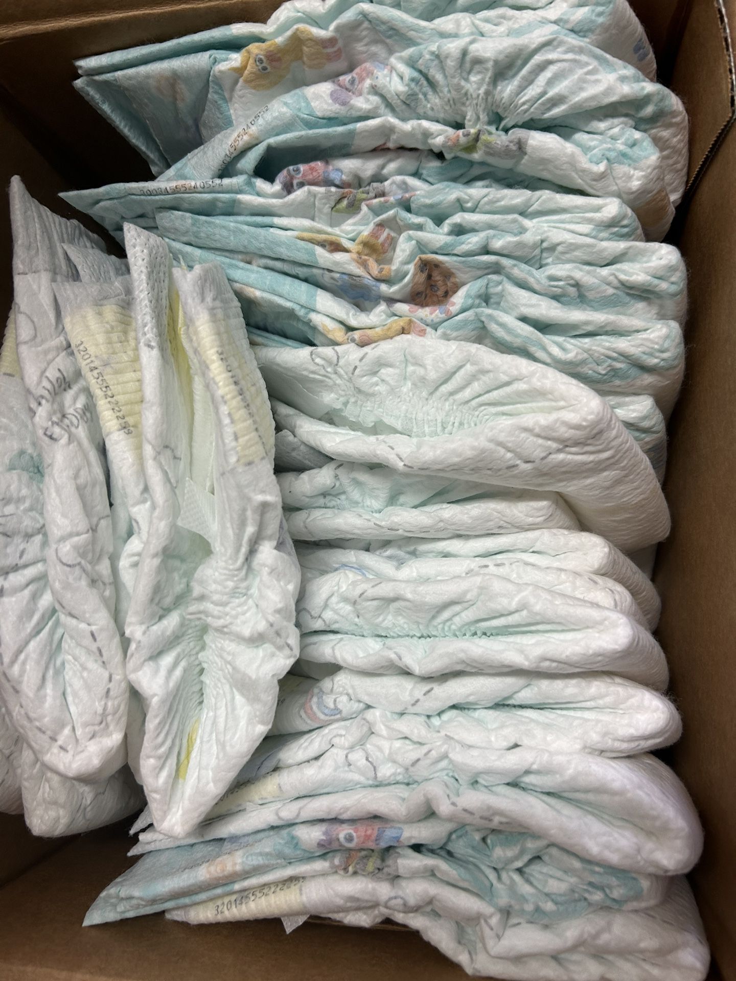 43 Pamper Diapers 