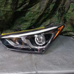 2017-18 Hyundai Santa Fe Left Headlight Sport