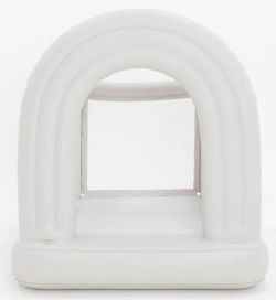 NEW PLAYSMOL Mini Rainbow Indoor Bounce House – Kids Inflatable Bouncy Castle