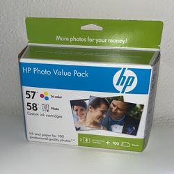 HP INK And Photo Paper Set
