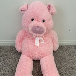Oversized Piggy Plushie