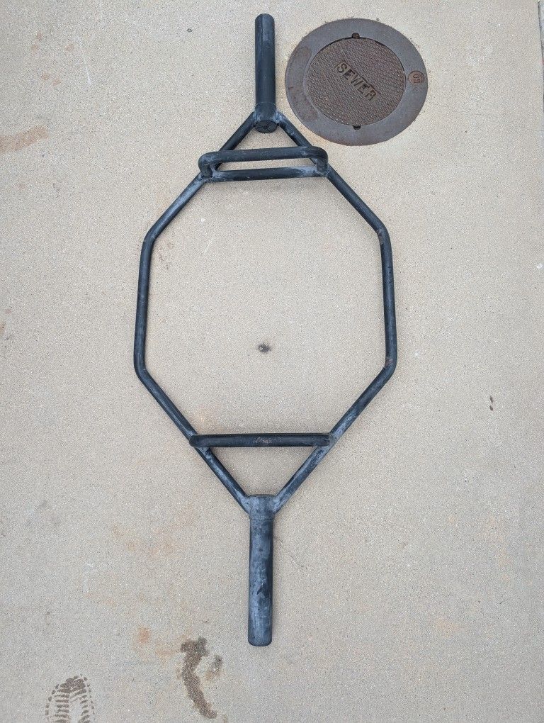 Black Olympic Hex Trap Bar 