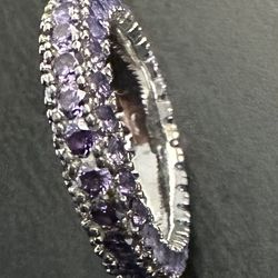 Sterling Silver Eternity Ring 7