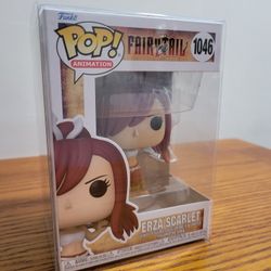 Funko POP! Fairy Tail Ezra Scarlet #1046 w/Protective Case