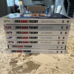 Big Bang Theory DVDs 