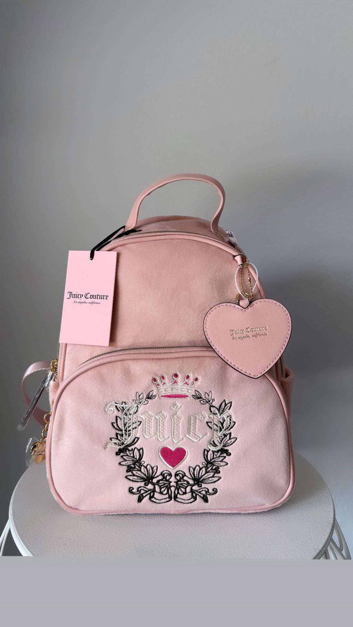 New Pink Juicy Couture Backpack Purse