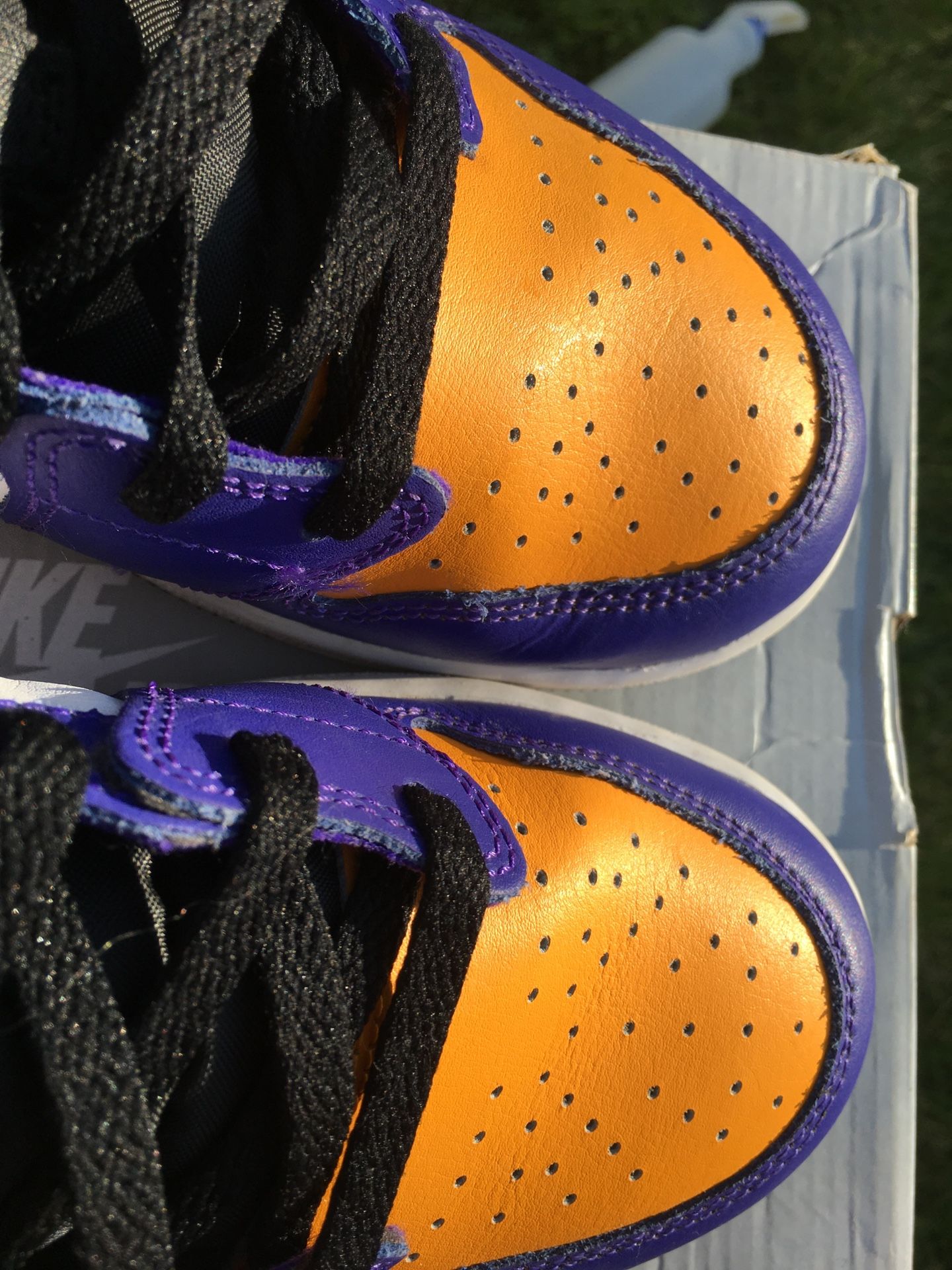 Lakers Air Jordan Ones
