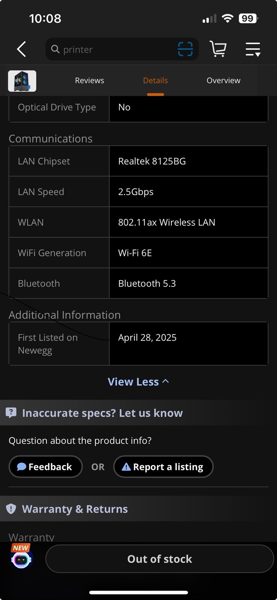 Working 4060 Aqua Gaming Pc