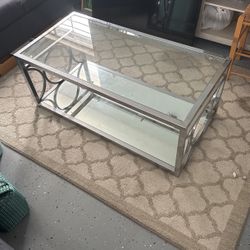Glass Center Table 