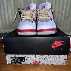 Fire red  Jordan 4 [NEGOTIABLE]