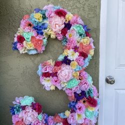 Floral Number 3 Artificial Flowers