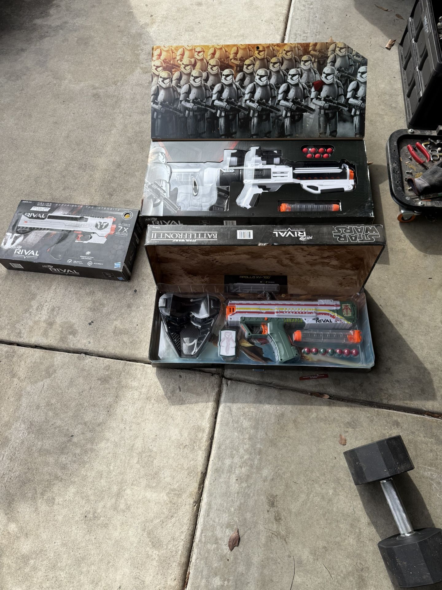 Star Wars Nerf rival guns