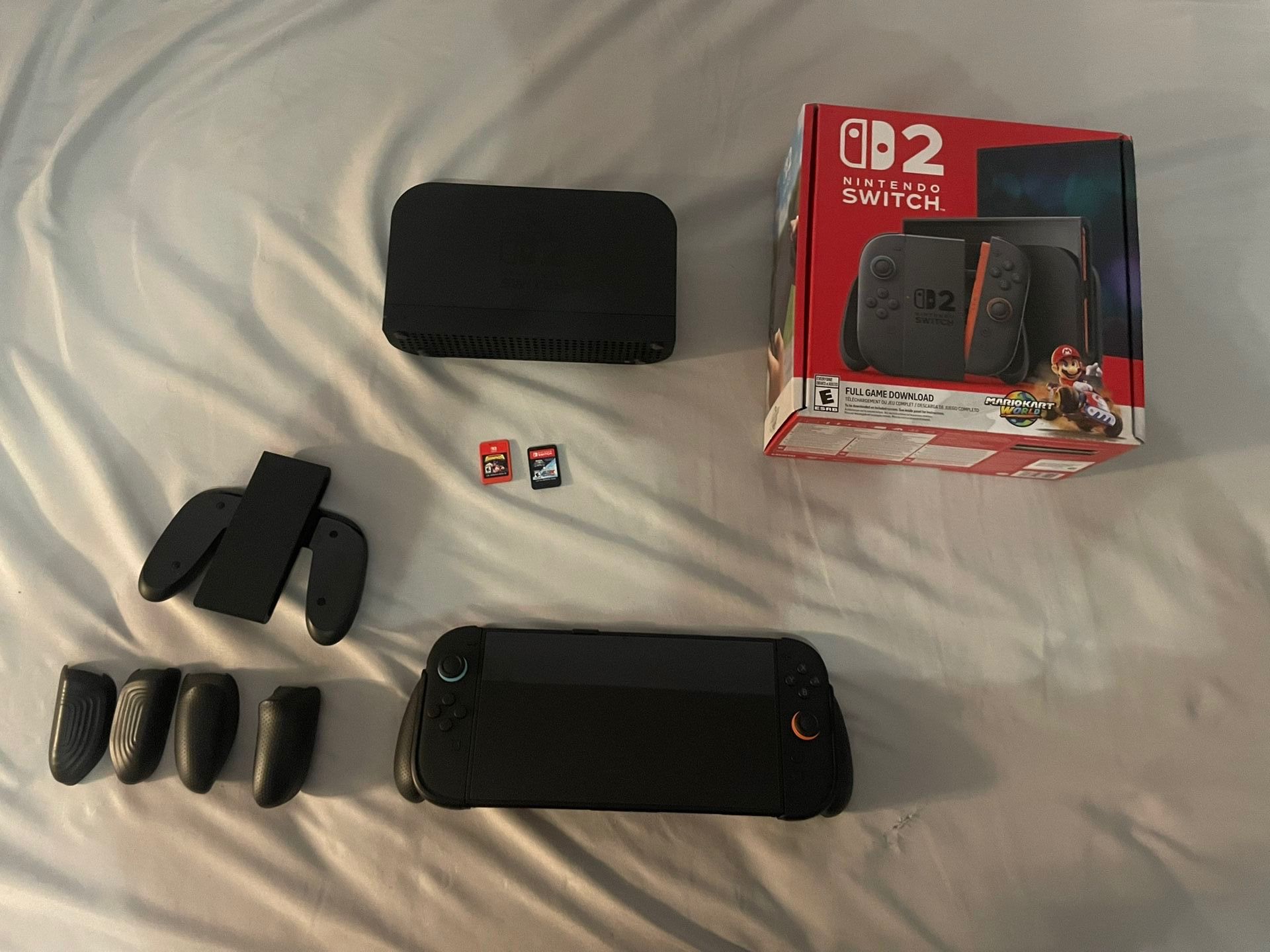 Switch 2 + Donkey Kong Banaza & Mario Galaxy 1&2 + Neo Grip BUNDLE DEAL!