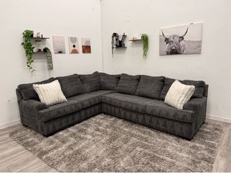 Gray Sectional Couch - Free Delivery