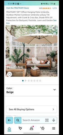 Patio Umbrella