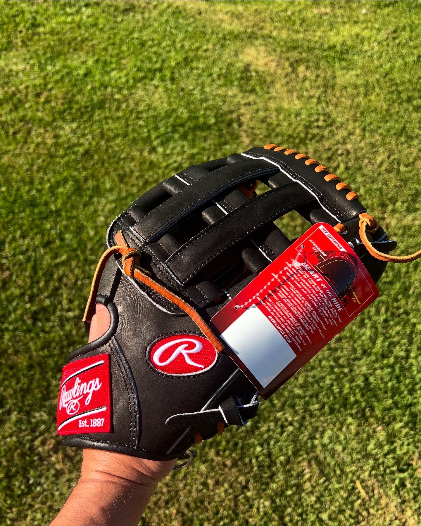 Rawlings Heart Of The Hide 12 3/4” Inch Outfield Baseball Glove