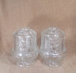 Vintage Clear Glass Fairy Lamps