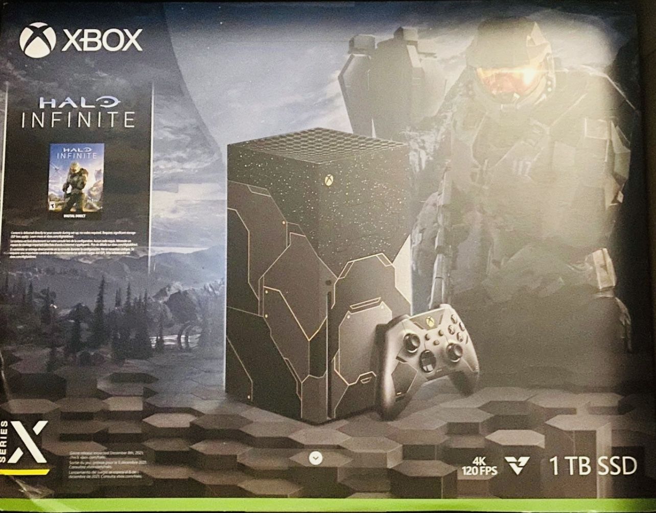 Xbox Series X TB Halo Infinite Special Edition