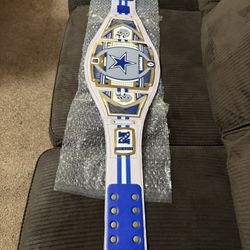 Dallas Cowboys Championship Belt WWE Legacy Title Adult Size (Replica)