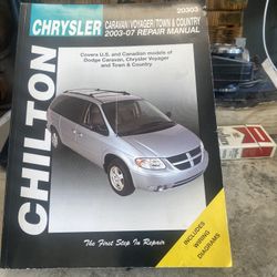 Manual For Dodge Caravan And Chrysler Town & Country