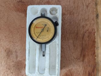 Starrett dial indicator