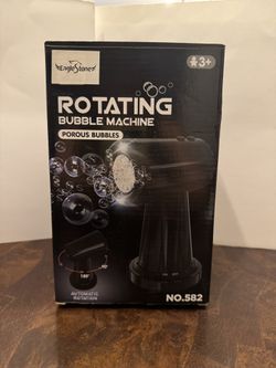 Rotating Bubble Machine
