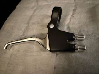 Dual brake line lever