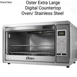 Brand New Oster Extra Large Digital Countertop Oven Stainless Steel 