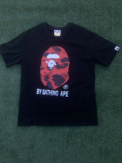 Red Camo Bape T-Shirt Size:M