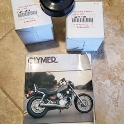 Vintage Kawasaki Vulcan Clymer Service Manual + Oil