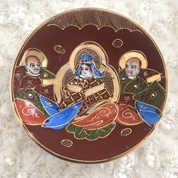 Japanese small bowl/dish hand pained