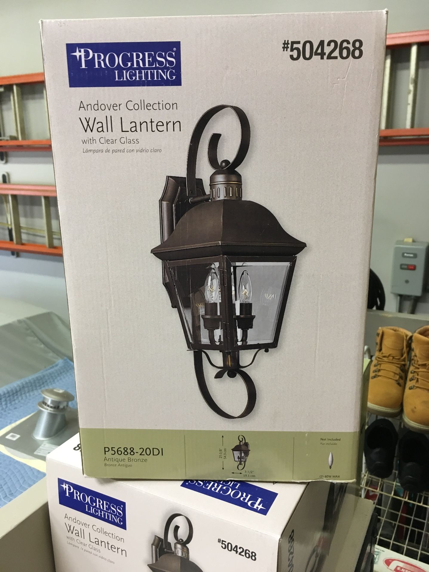 Progress Antique Bronze Outdoor Wall Lanterns