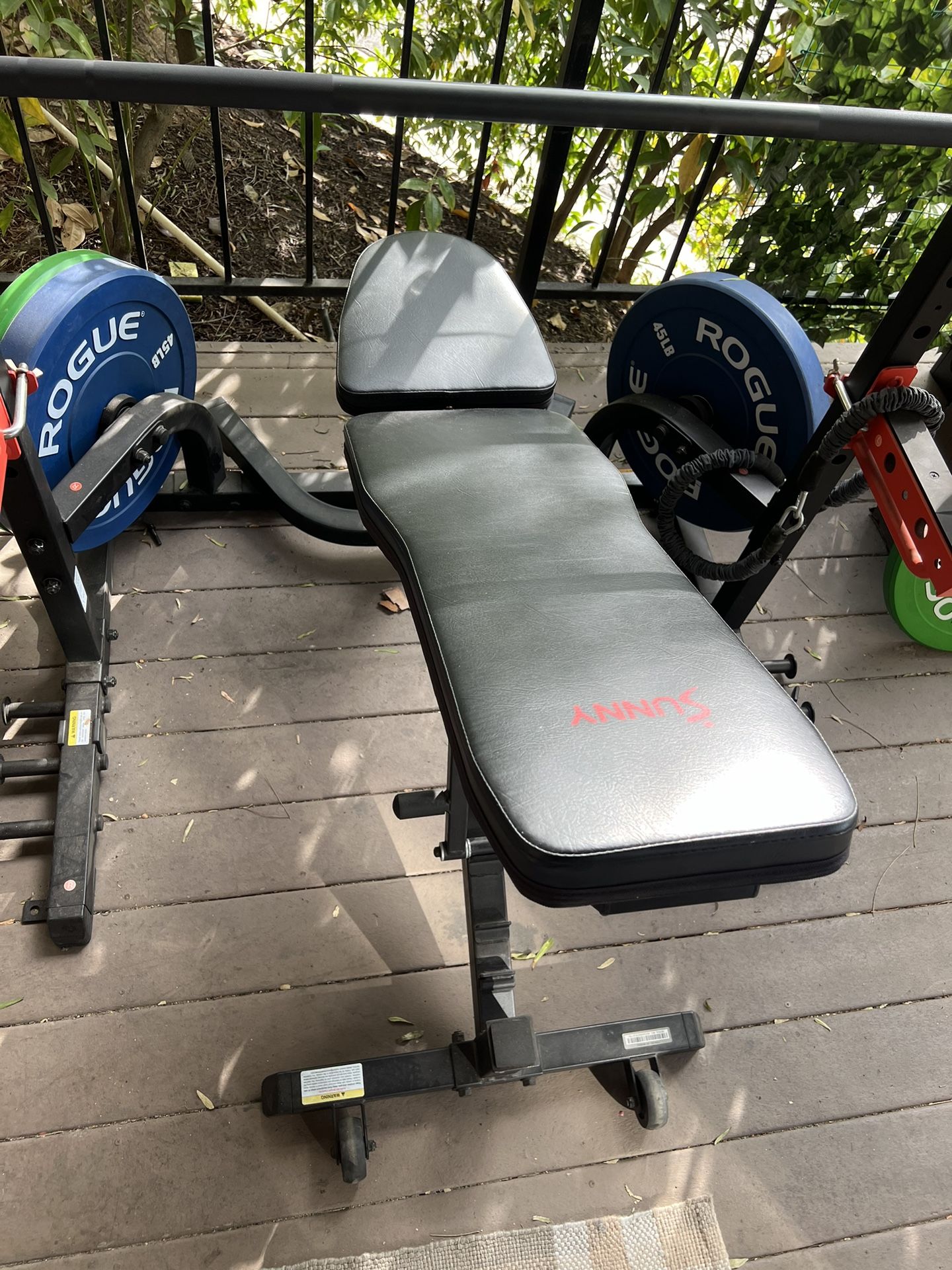 Adjust position Weight bench