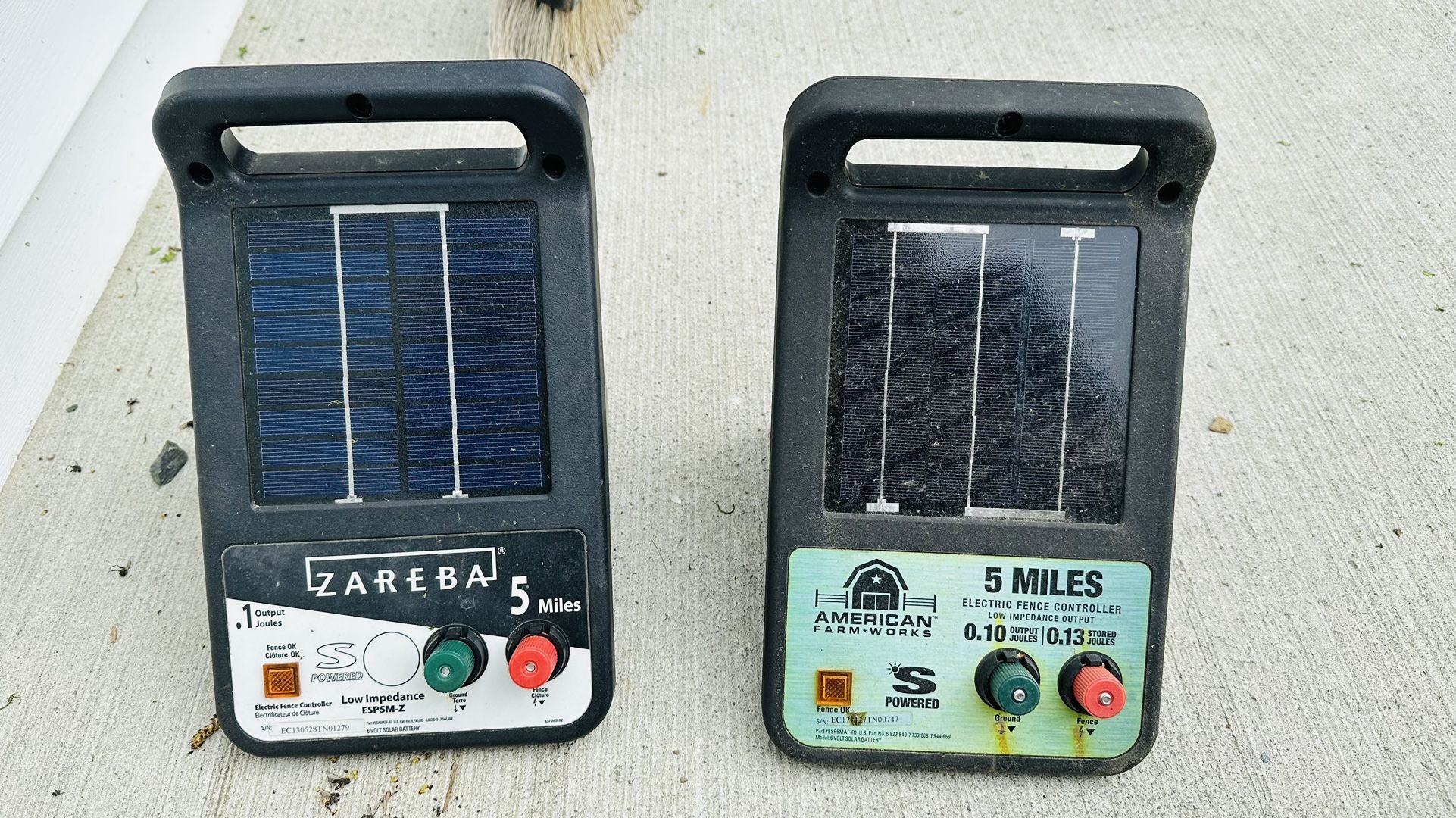 Electric fence modules! $200 For Both Or Best Offer