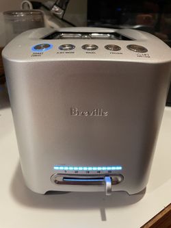 Breville Die-Cast BTA820XL 2-Slice Silver Smart Toaster