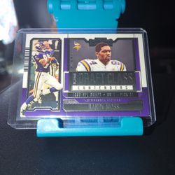 Panini Contenders: Randy Moss (Minnesota Vikings)